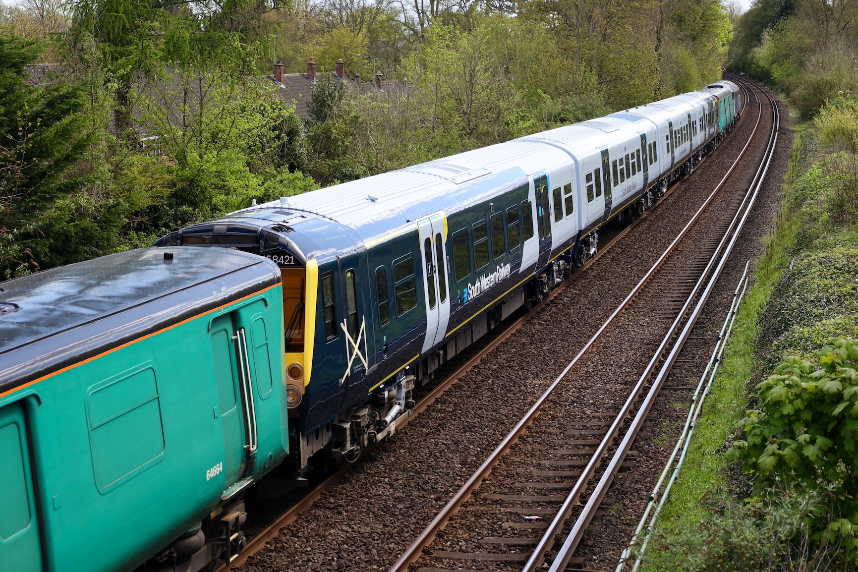 458421's trailing cab